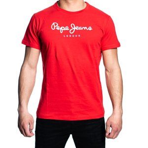 Pepe Jeans pánské červené tričko Eggo